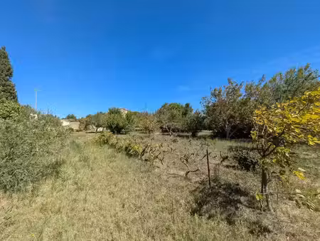 vente terrain 989 m² orange (84100)