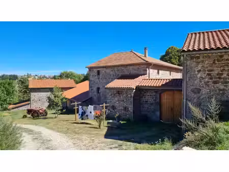 maison saint didier en velay 43140 propriété d'exception composée de deux habitations ...