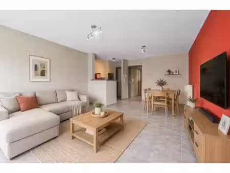 appartement chaleureux avec grande terrasse et 2 chambres