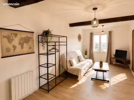 joli studio meublé refait à neuf 28m2 coeur de village