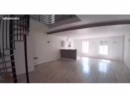 grand duplex t4 lumineux de 90 m² pons
