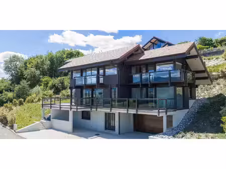 maison contemporaine avec piscine et jardin annecy (74)