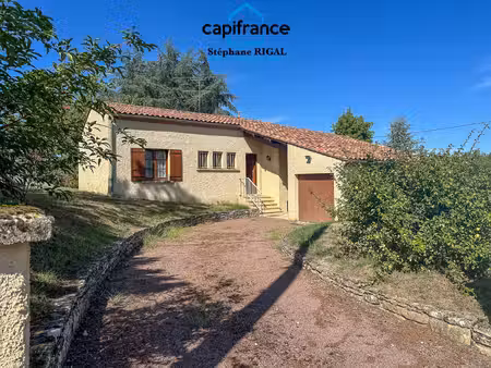 maison à vendre 5 pièces fumel (47) 100m2 habitables sur 1135m2 de terrain