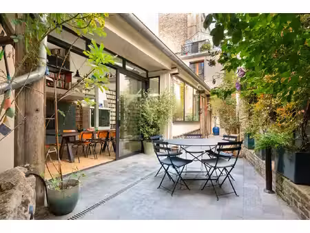 maison réinventée avec jardin confidentiel à faidherbe (quartier ste marguerite)