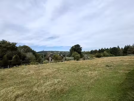 belle parcelle de 1300 m² avec vue dégagée à wanne