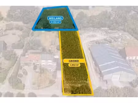 ruime grond voor open bebouwing in velzeke