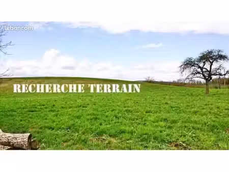 recherche terrain à louer