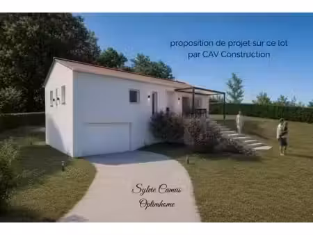 vente terrain 911 m² à dunières (43220)  55 000 €