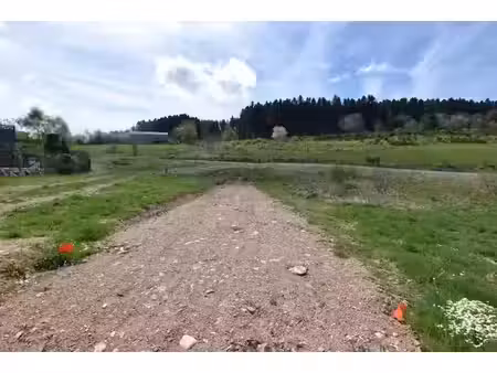 vente terrain 1074 m² à dunières (43220)  64 500 €