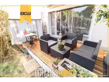 appartement f4 avec jardin privatif et box !