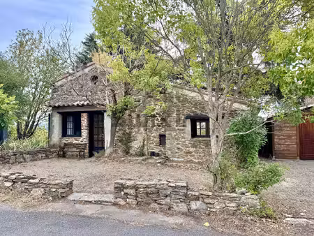 maison individuelle en pierre avec extérieur