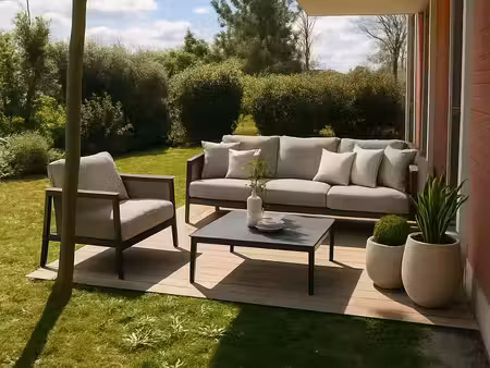 appartement 3 pièces avec jardin dans une résidence récente