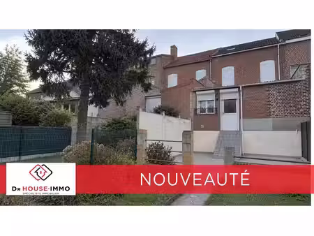maison de ville 3 chambres et jardin à anzin