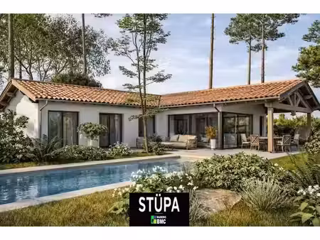 vente terrain 490 m² à brach (33480)  110 000 €
