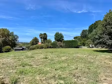 vente terrain à batir 3400 m² à arbonne (64210)  550 000 €