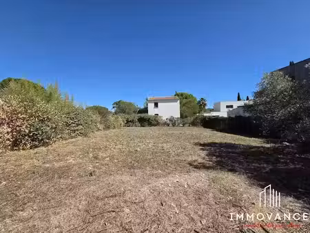 vente terrain à batir 500 m² à castelnau-le-lez (34170)  370 000 €