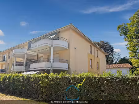 dpt landes (40)  à vendre aire sur l'adour appartement t2 de 47m² habitables + balcon de 1