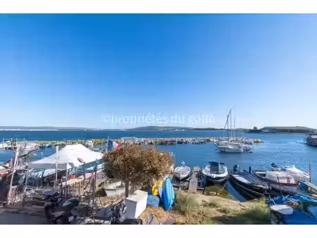 sète  quartier de la pointe courte  maison avec vue exceptio