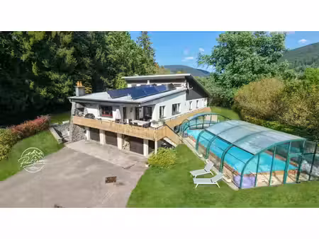 dpt vosges (88)  à vendre cornimont villa p8 de 263 98 m² - terrain de 3 469 00 m² - plain