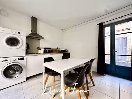 appartement t2 rez de chaussée centre ville de samatan envir