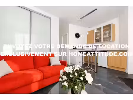 location meublée appartement 2 pièces 32 m² à lyon 7ème (69007)  1 275 €