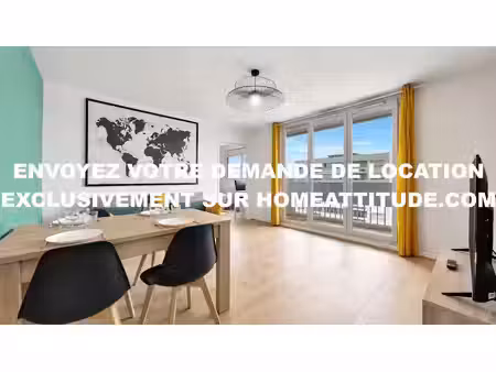 location meublée appartement 5 pièces 80 m² à lyon 7ème (69007)  1 998 €
