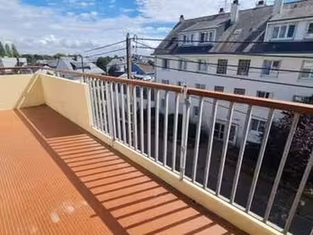 vente appartement 4 pièces à saint-nazaire porcé  kerlédé  front de mer  parc paysager (44
