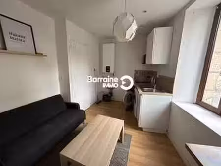 location appartement t1 meublé à morlaix (29600) : à louer t1 meublé / 19m² morlaix