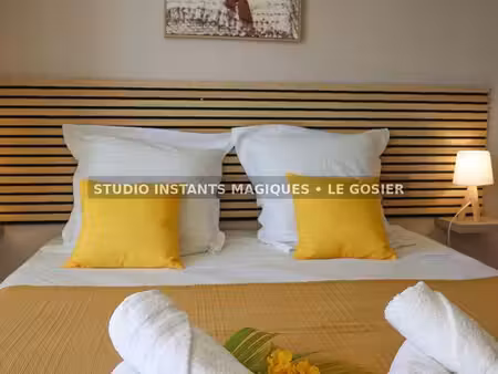 studio meublé vue mer – le gosier – septembre / octobre 2026