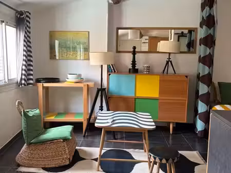 studio meublé avec terrasse
