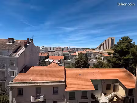 a saisir grand t2 avec terrasse centre ville polygone