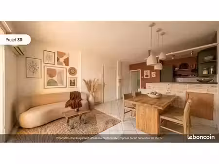 appartement 3 pièces 57 m²