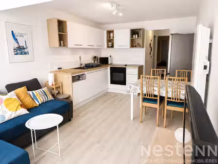 appartement t2 meuble - saint philibert - la plage a pieds