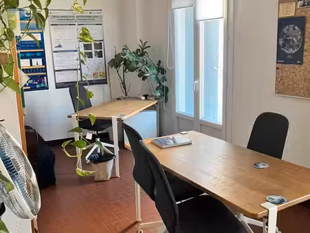 poste de travail dans coworking