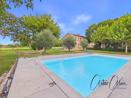 maison bourgeoise xixᵉ – 331 m² – appartement indépendant – piscine