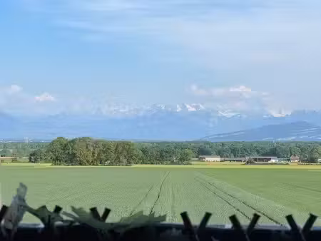 appartement t3 – vue mont blanc – cessy