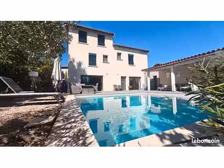 maison rénovée 175m² - 4 ch. - piscine & garage - grézieu-la-varenne