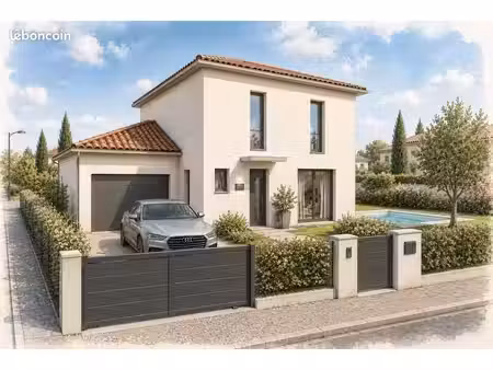projet de construction d'une maison 95 m² avec terrain à saint-maurice-de-gourdans (01)
