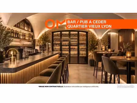 fonds de commerce bar 140 m²