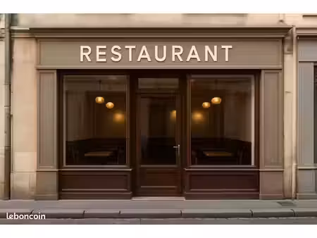 fonds de commerce restauration rapide 57 m²