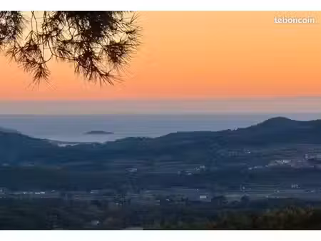le castellet 83330 – terrain 300 m² vue mer – 199 000 | projet clé en main 339 000