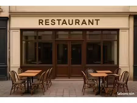 fonds de commerce restauration rapide 90 m²