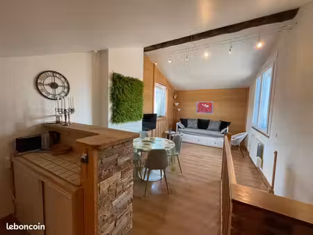 duplex meublé lumineux  hyper centre piéton à 5 mn gare