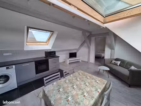 joli t1 bis meublé de 50m² – plein cœur de belfort