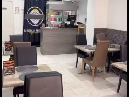 snack restauration rapide 55 m2
