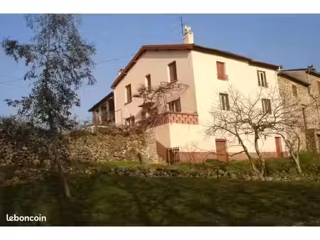 maison dunieres sur eyrieux ardeche/garage constructible/30 mn de valence
