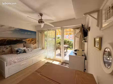 studio de charme avec jardin – à deux pas de la plage - gruissan plage du grazel