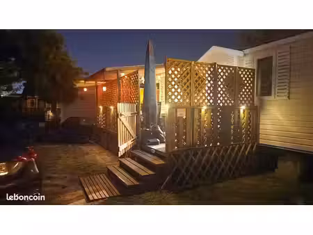 à vendre – mobil‑home irm titania 37 m² – port‑la‑nouvelle (camping novela) ? un bien rare