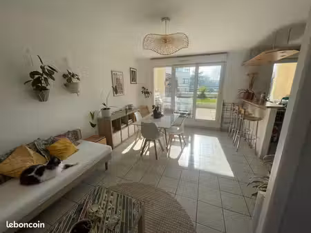 appartement t3 meublé avec jardin  proche rer