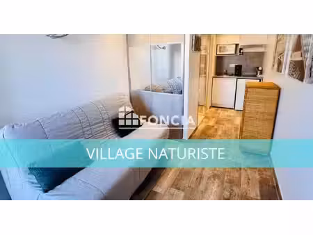 village naturiste - cap d'agde - studio rénové avec parking privé au cœur du village natur
